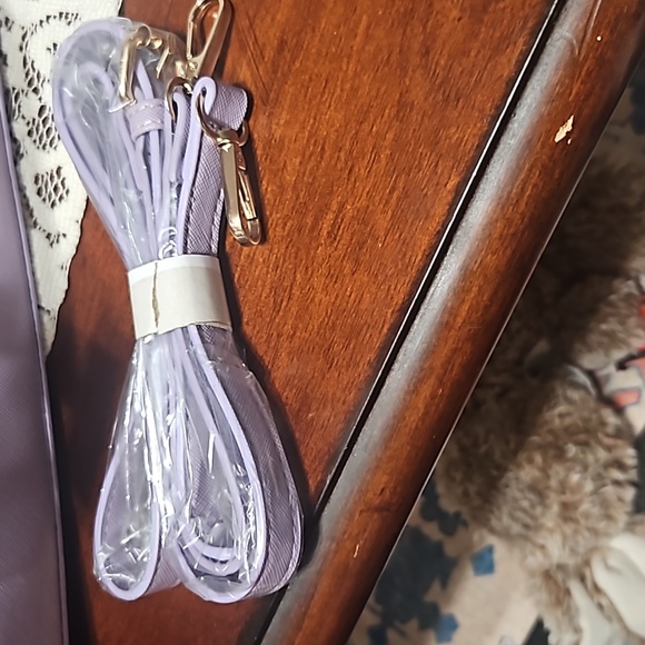 TRINA Turk purple hand bag,nwt - Picture 10 of 11